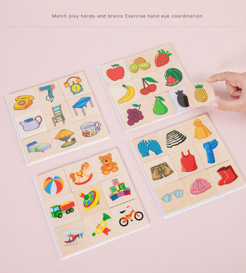 Set Montessori per abbinamento delle sfumature