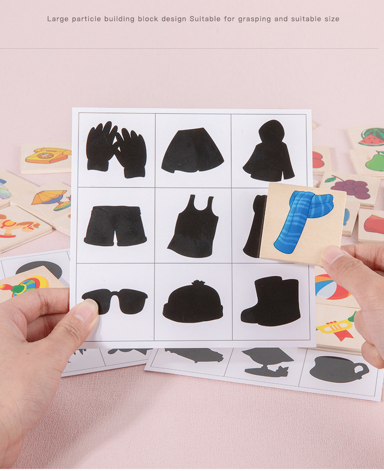 Set Montessori per abbinamento delle sfumature