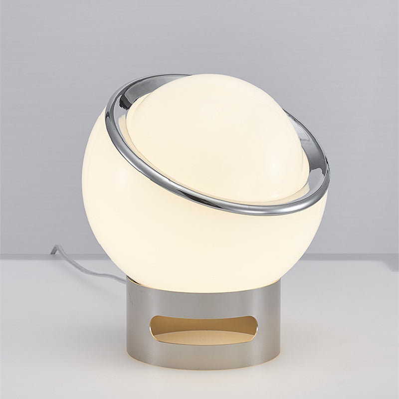 Vintage Glass Globe LED Table Lamp 1-Light