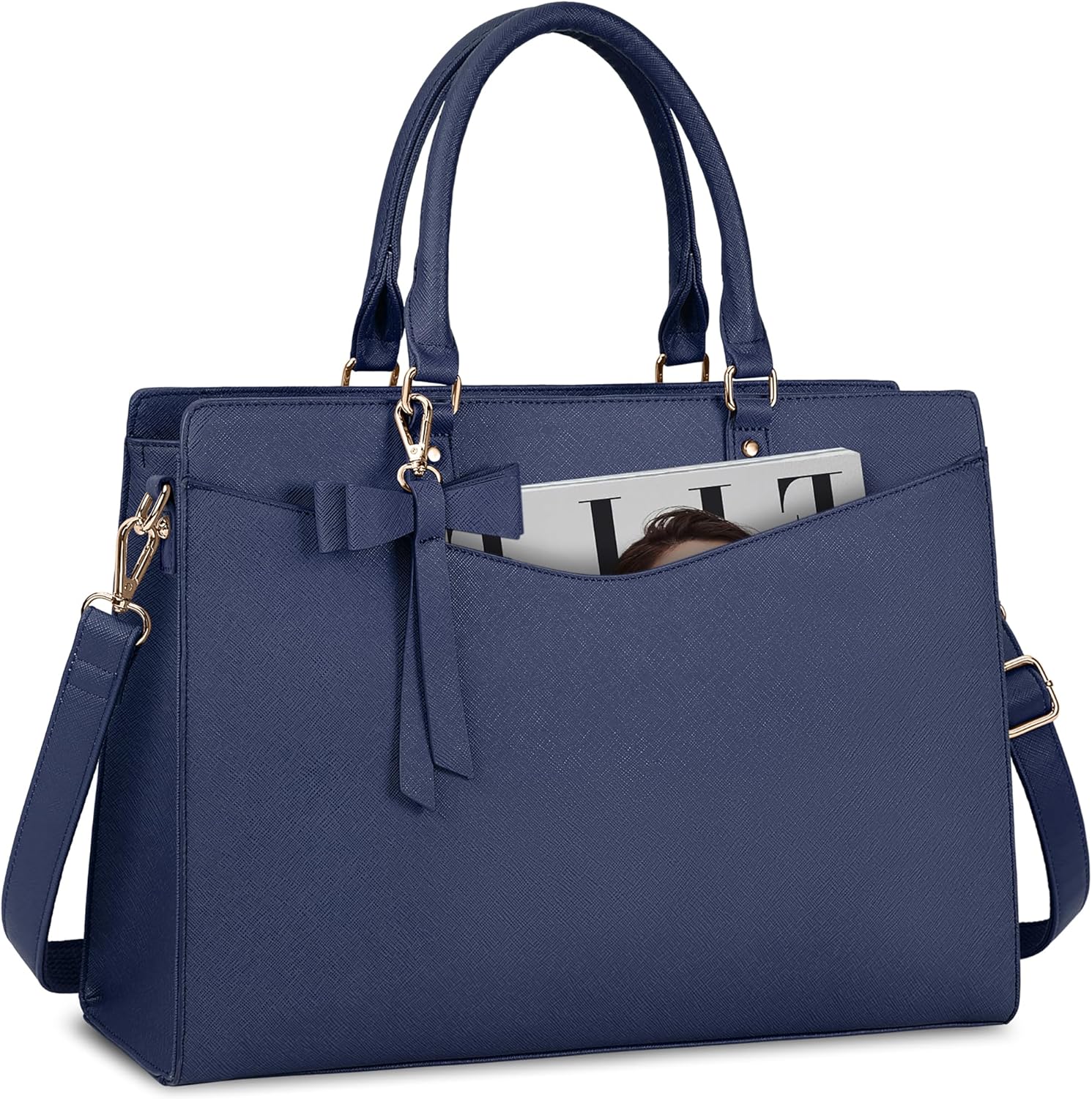 Women’s Work Laptop Tote Bag with Organised Multi-Compartment Layout