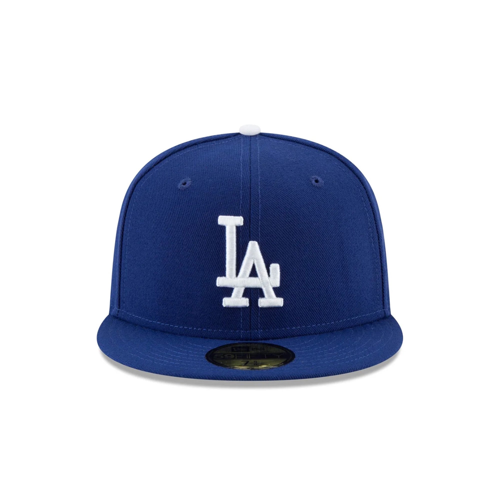 Los Angeles Dodgers 2025 World Series Champions Side Patch Blue 59FIFTY Fitted Hat