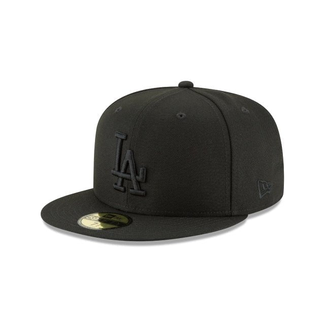 Los Angeles Dodgers Blackout Back-to-Back Champions Patch New Era 59FIFTY
