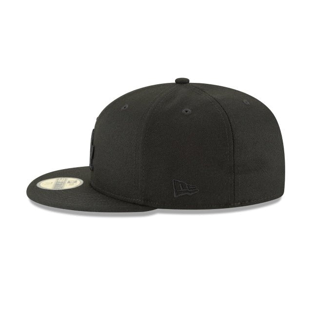 Los Angeles Dodgers Blackout 2025 Gold World Series Champions Patch 59FIFTY