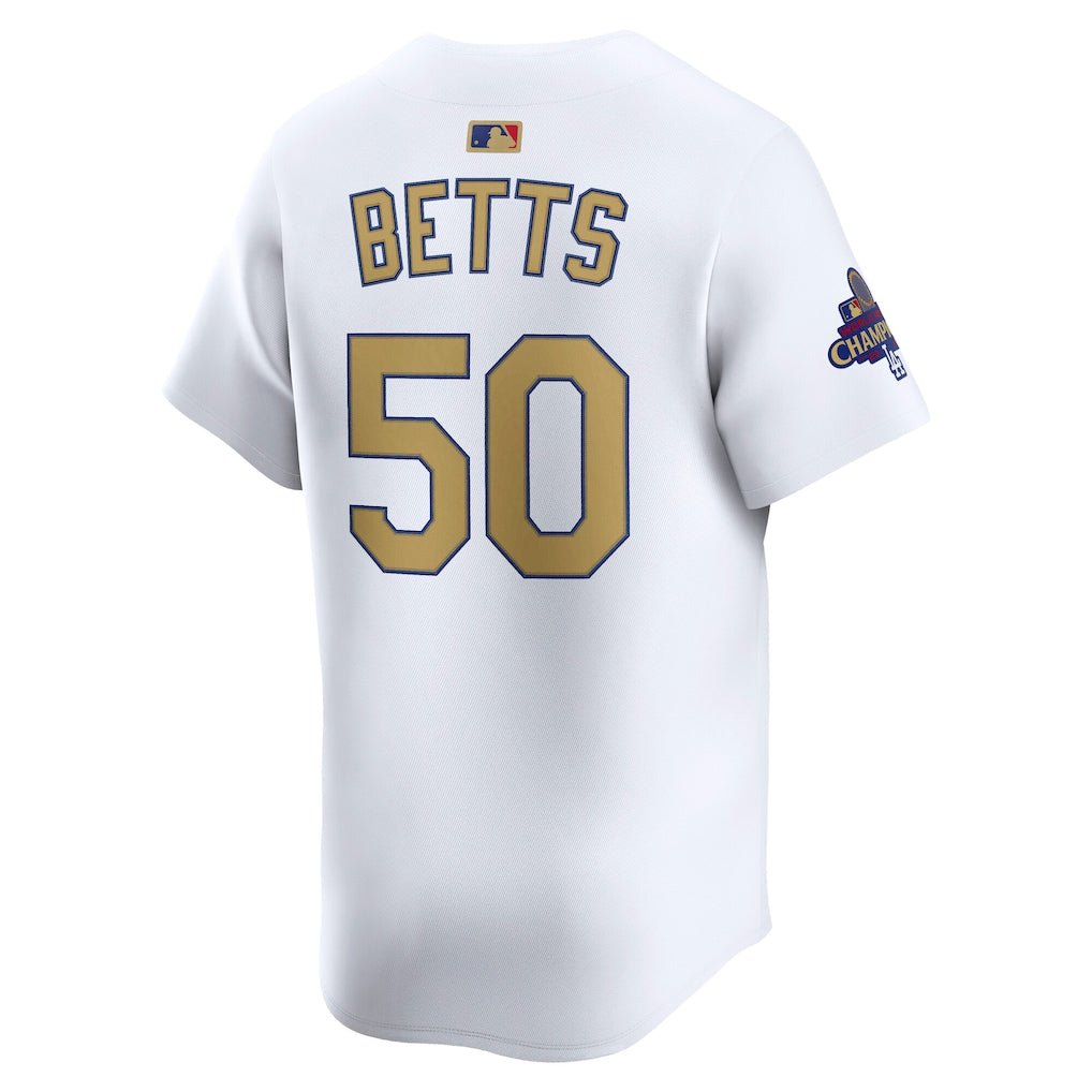 Los Angeles Dodgers YOUTH Mookie Betts 2024 World Series Champs Nike® Limited Jersey