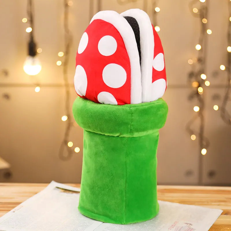 Cisul™ - Super Mario Pianta Piranha Slippiez - Comfort di Gioco Accogliente e Divertente