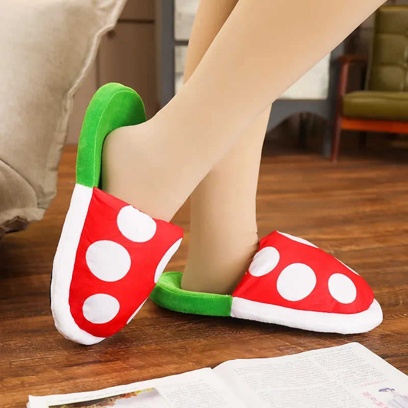 Cisul™ - Super Mario Pianta Piranha Slippiez - Comfort di Gioco Accogliente e Divertente