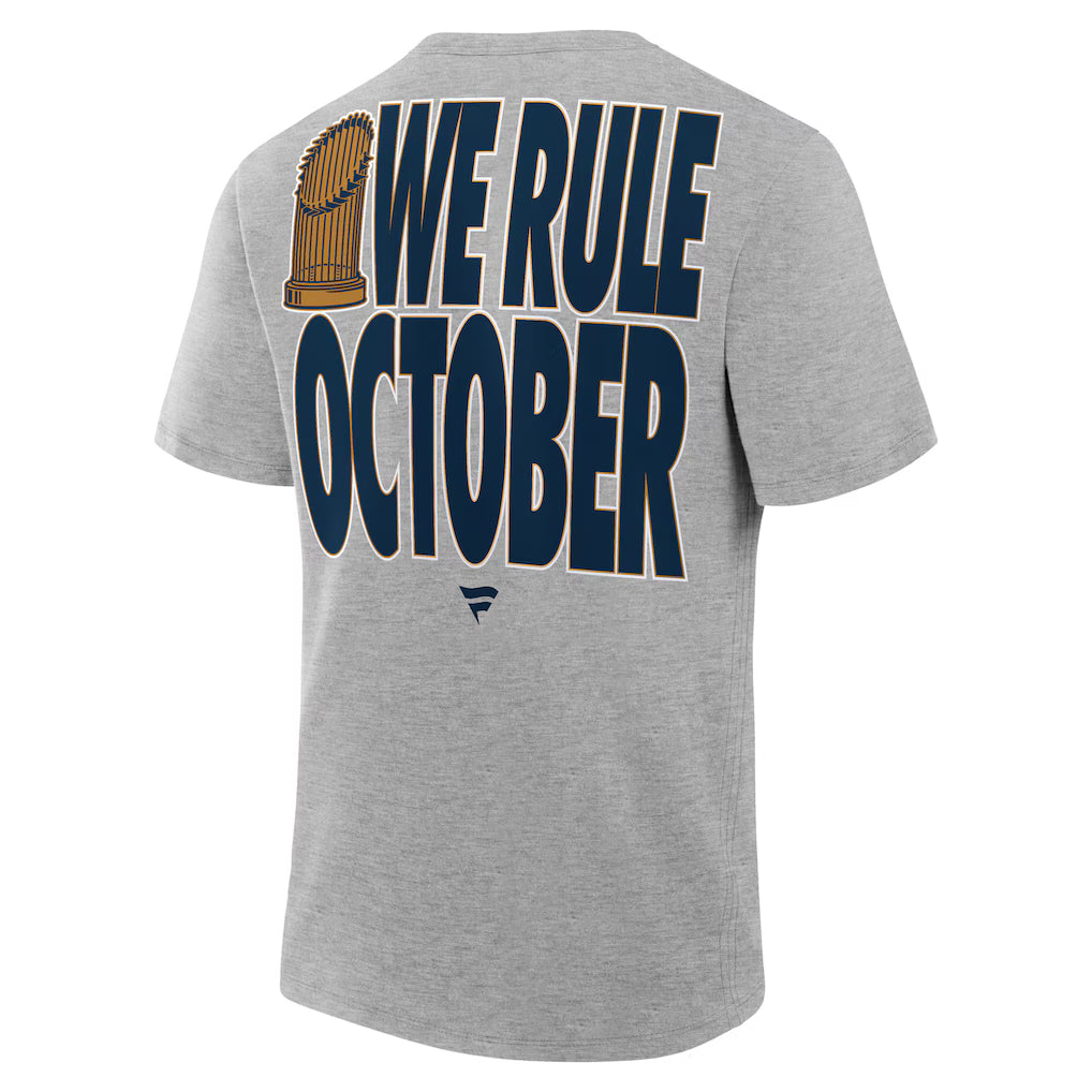 Los Angeles Dodgers 2025 World Series Champions Locker Room Authentic T-Shirt