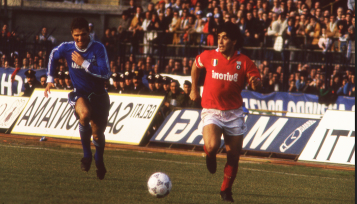 Napoli Historic Third Shirt 1987-1988 + Maradona 10