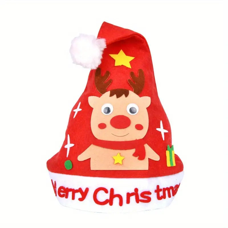 Cappello di Natale fai-da-te Montessori (confezione da 8)