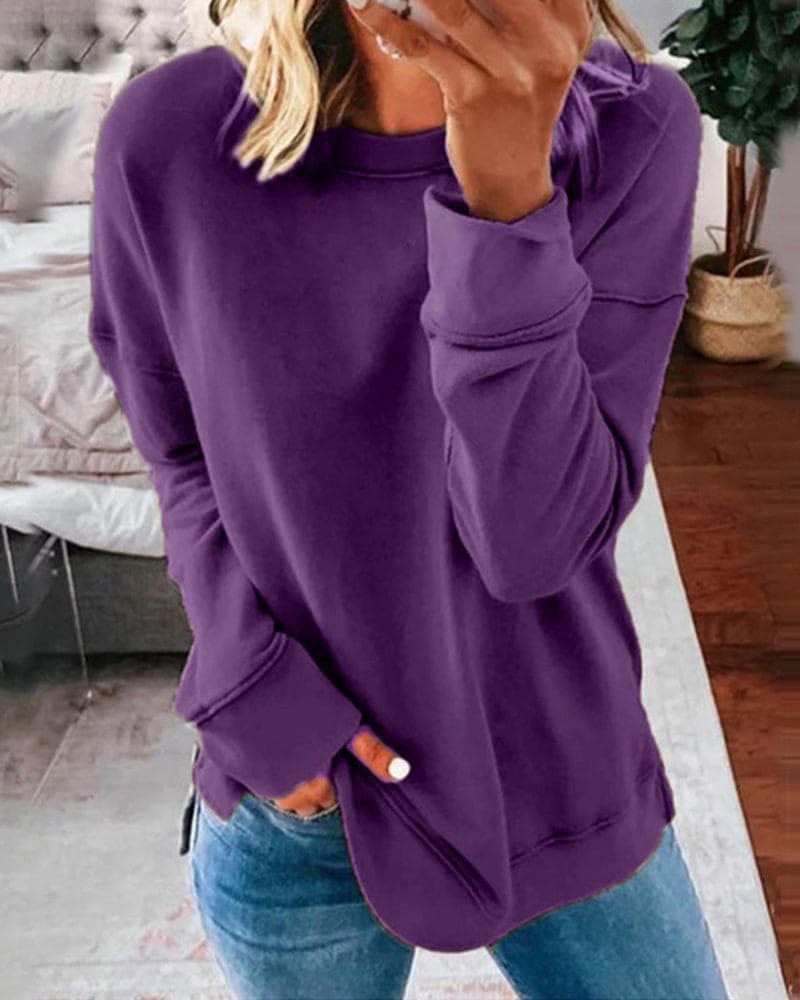 Puili | Plain Sweatshirt