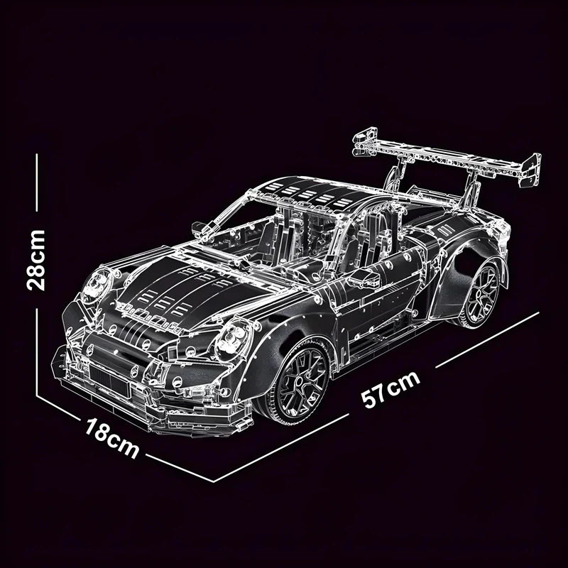 GT2 RS CONTROLADO A DISTANCIA | 3389PCS