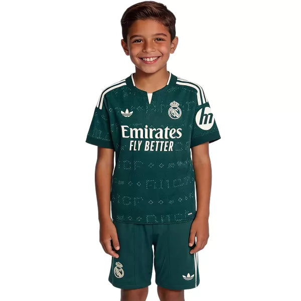 Kids Real Madrid Away Jersey Kit 2026/27 - Image 1