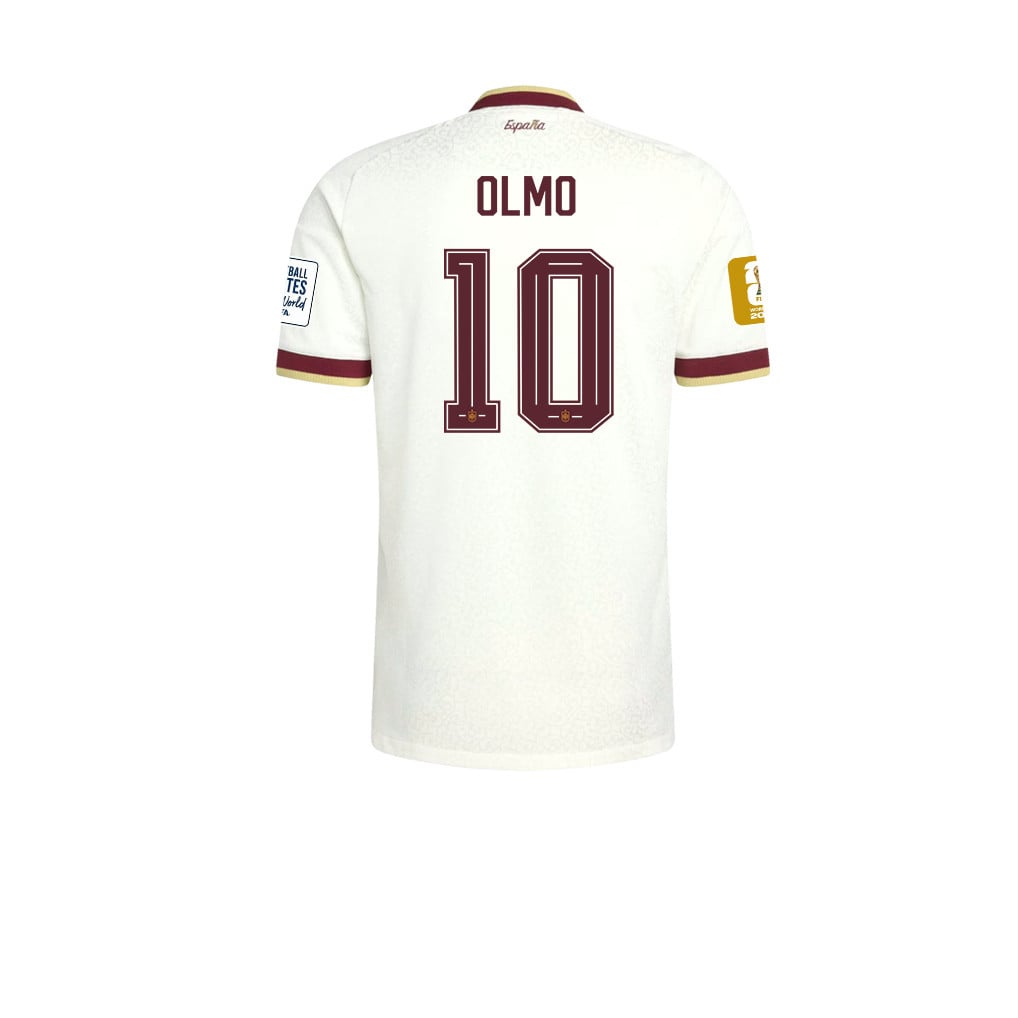 Spain 2026 Two-Star World Cup Champions Men's Away Jersey – Dani Olmo #10