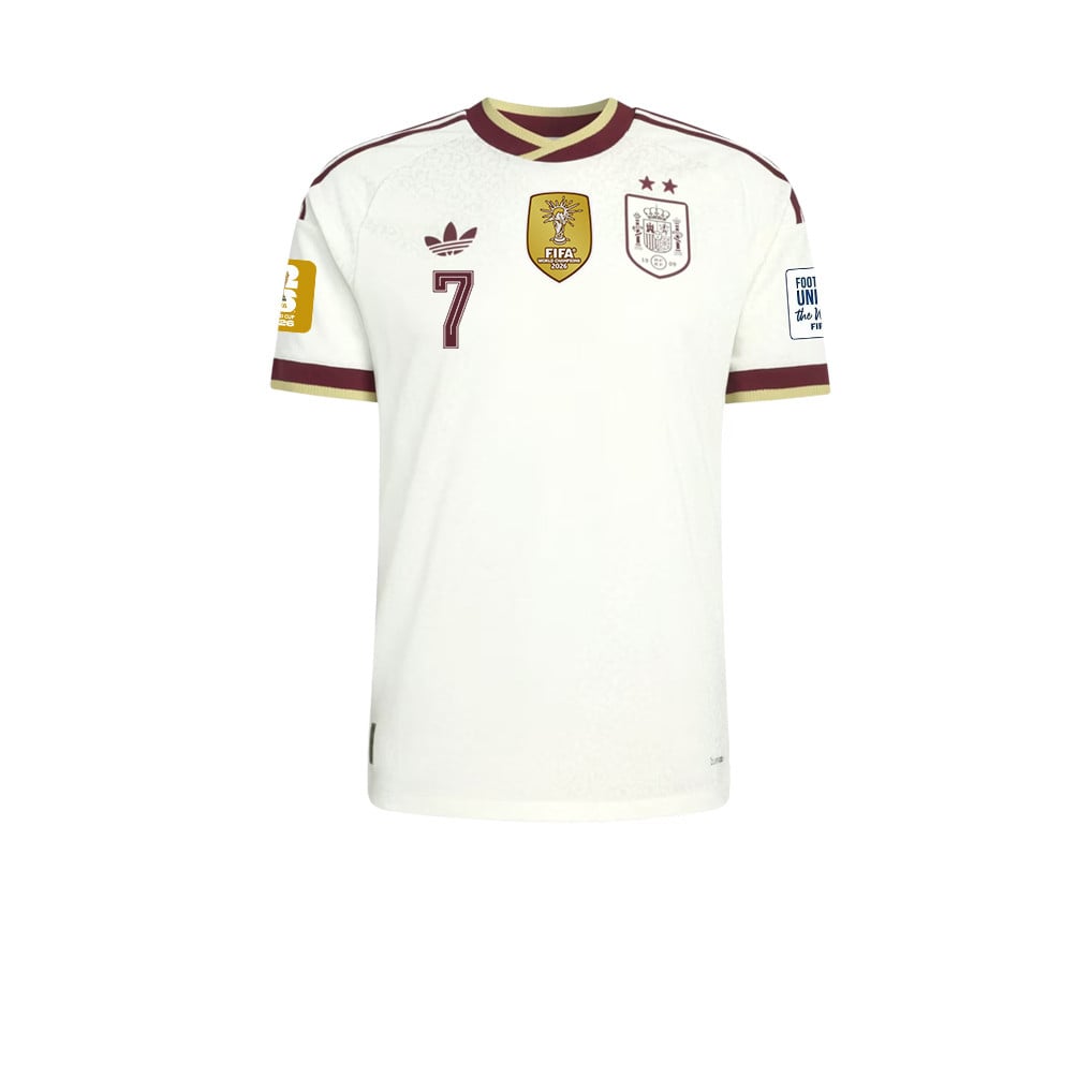 Spain 2026 Two-Star World Cup Champions Kids Away Jersey – Ferran Torres #7