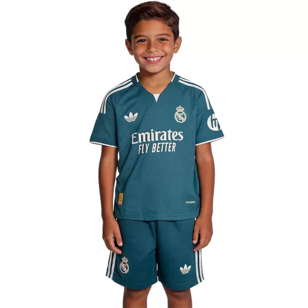Kids Real Madrid Away Match Jersey Kit Player Version 2026/27 - Image 1