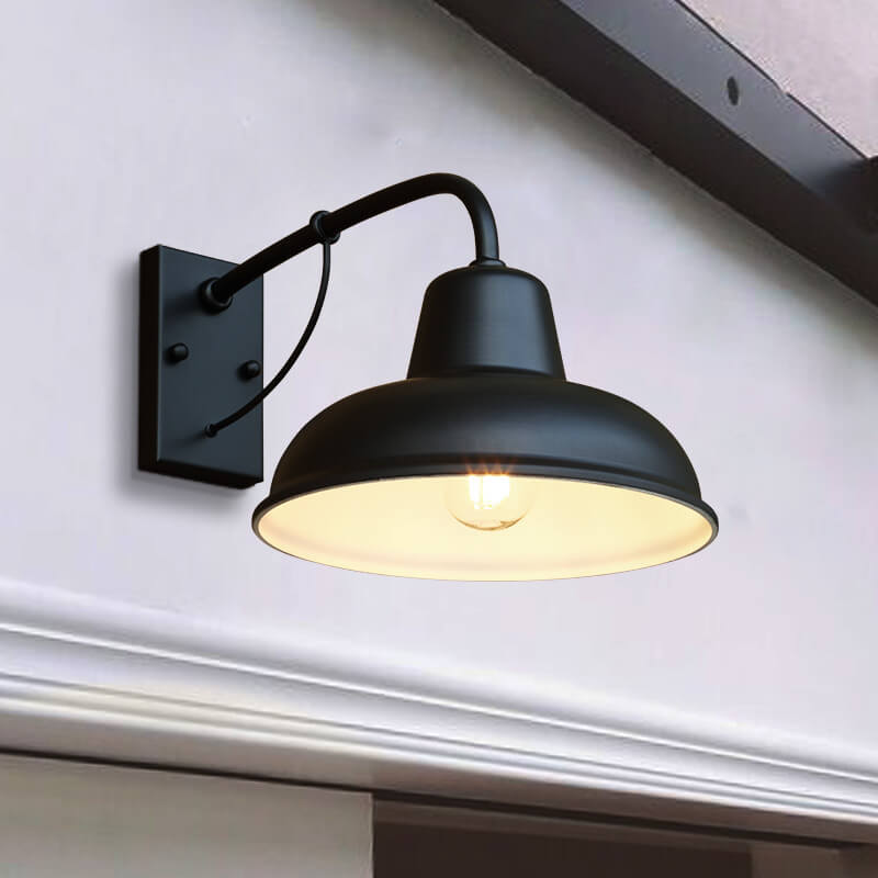 Vintage Industrial Waterproof 1-Light Outdoor Wall Sconce