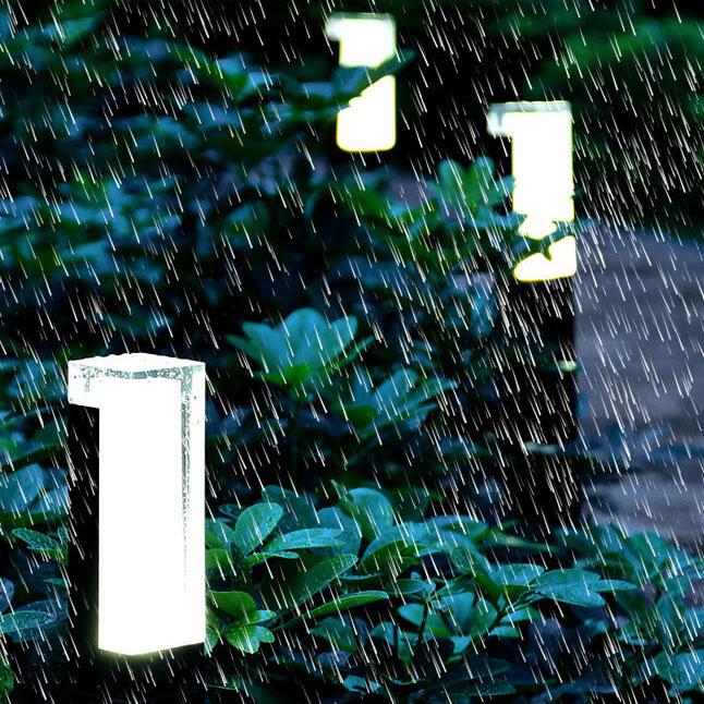Modern Square LED Outdoor Garden Path 1-Light
