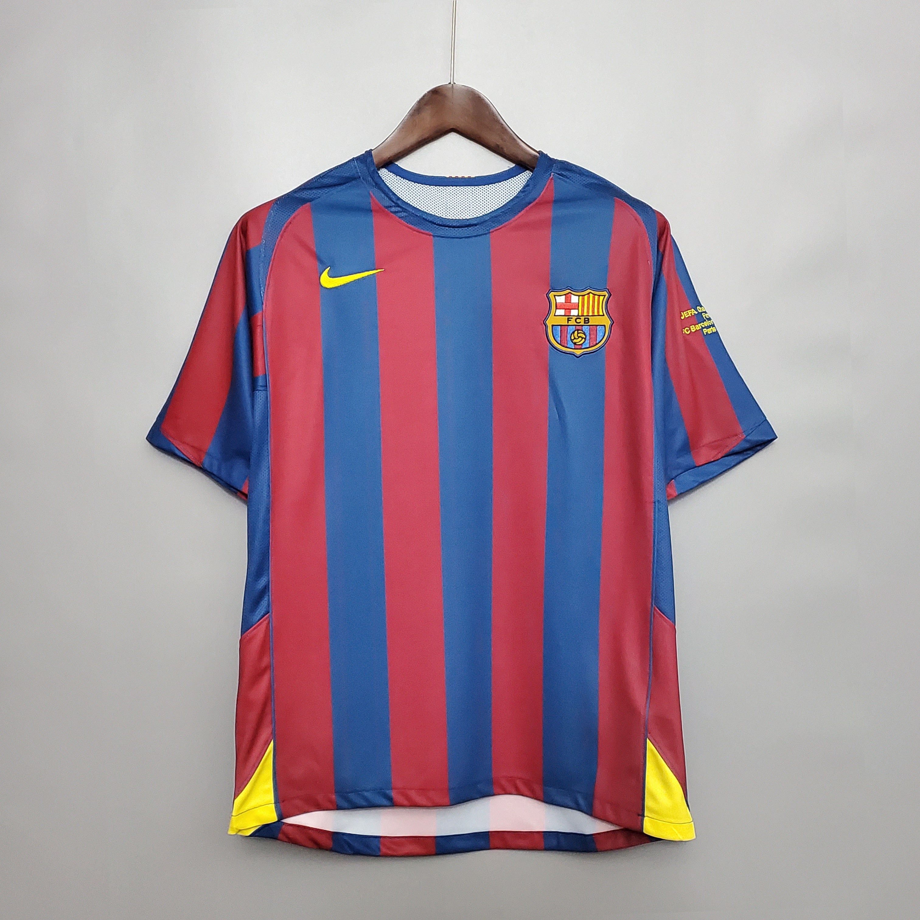 Messi Barcelona Home Champions League 2005/06 Jersey