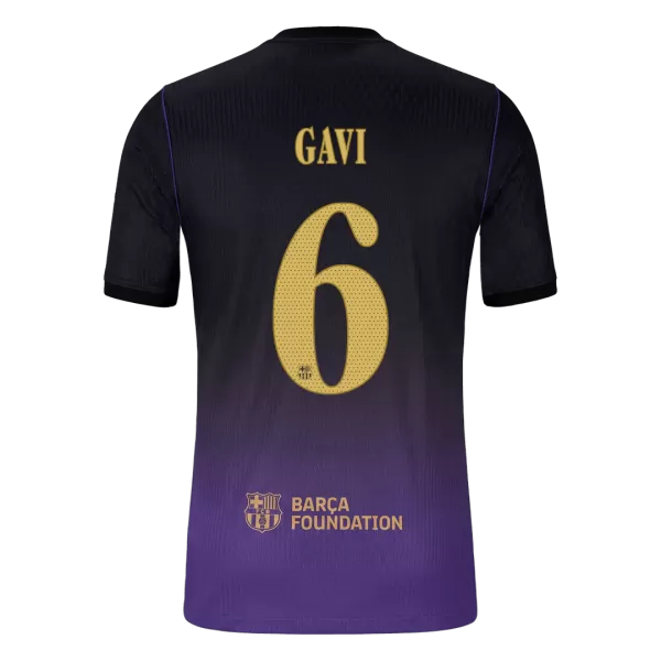 GAVI #6 Barcelona Away Match Jersey Player Version 2026/27 - UCL Font - Image 1