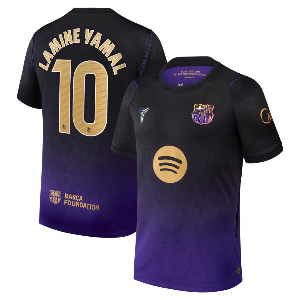 Barcelona 26/27 Away Jersey (Player Version) — Lamine Yamal 10