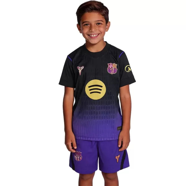 Kids Barcelona Away Match Jersey Kit Player Version 2026/27 - Image 1