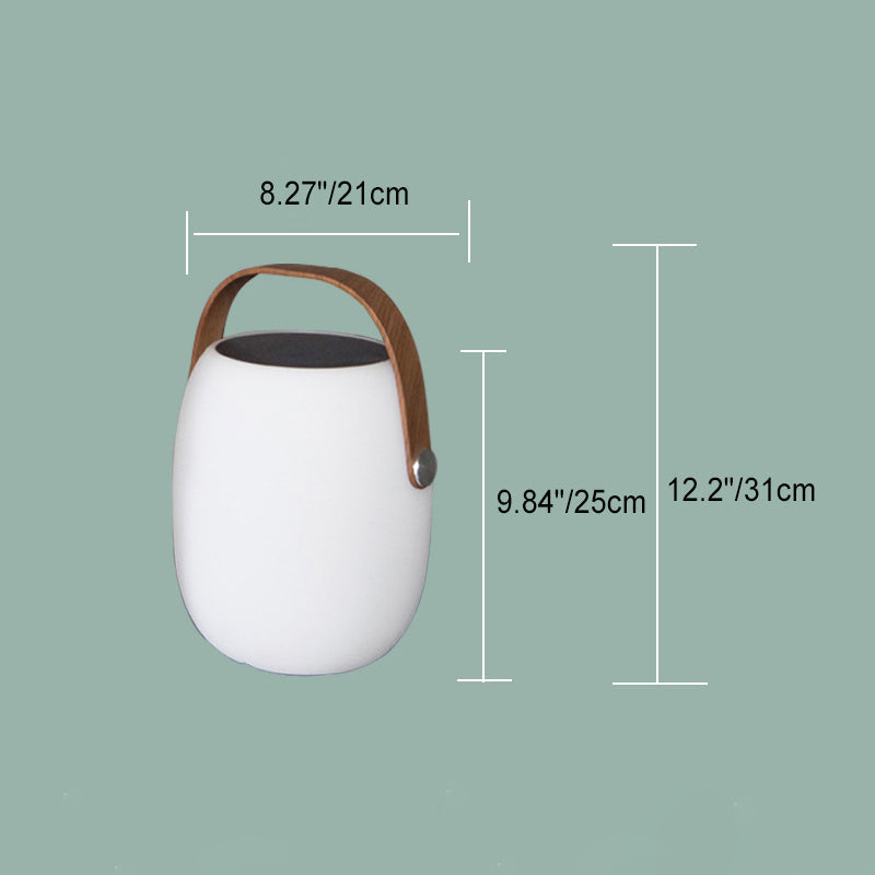 Modern Portable Solar LED Outdoor Lantern Light 1-light