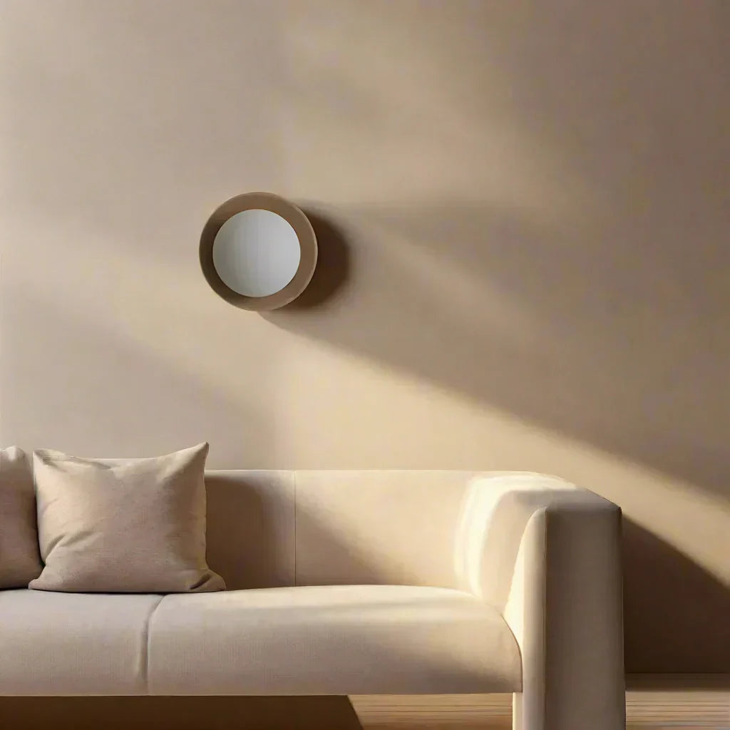 Nordic Wood Globe Wall Sconce LED 1-Light