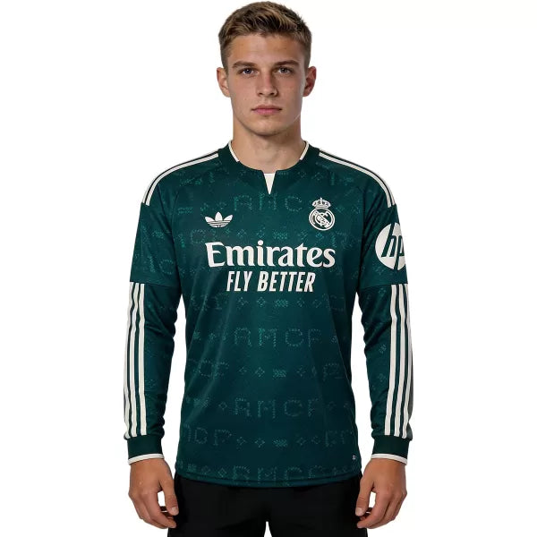 Real Madrid Away Long Sleeve Jersey 2026/27 - Image 1