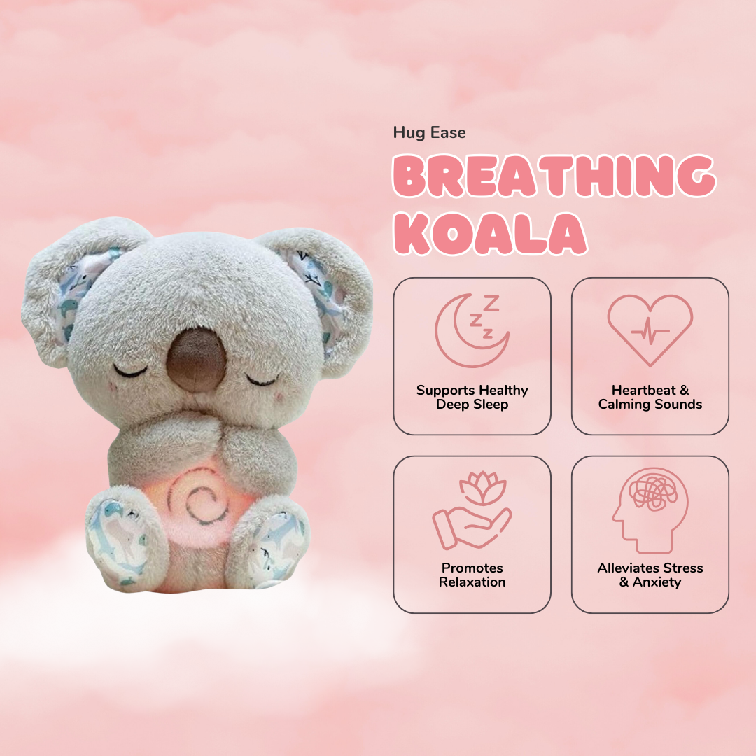 Compañero de sueño Koala que respira - Experimenta calma y confort
