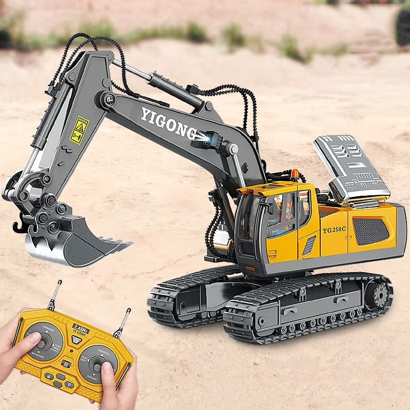 Excavadora hidráulica fresada CNC: modelo para entusiastas