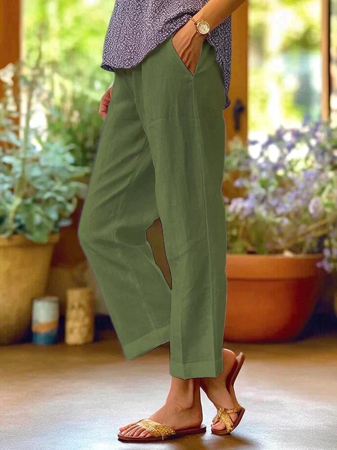 Puili | Linen Summer Pants
