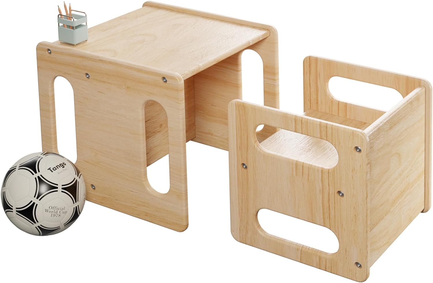 Montessori Afbouw Tafel- en Stoelenset