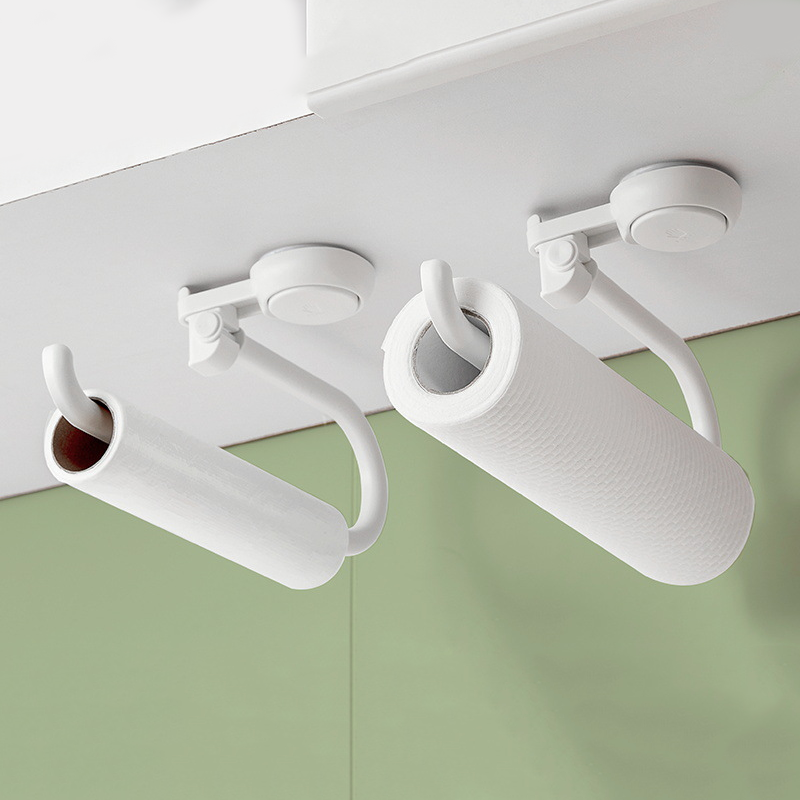 No-Drill Suction Stainless Steel Toilet Paper Holder – Rustproof & Easy to Install