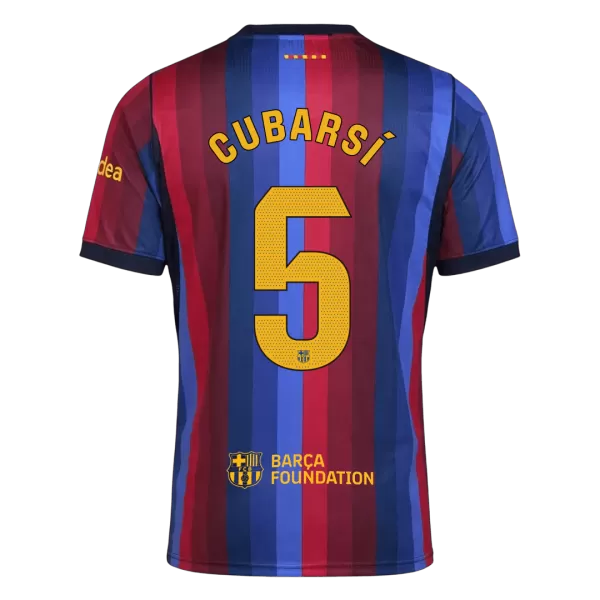 CUBARSÍ #5 Barcelona Home Jersey 2026/27 - Image 1