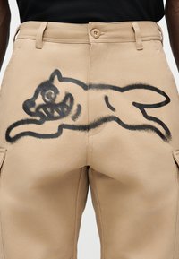 Icecream Spray Paint Running Dog Pants
