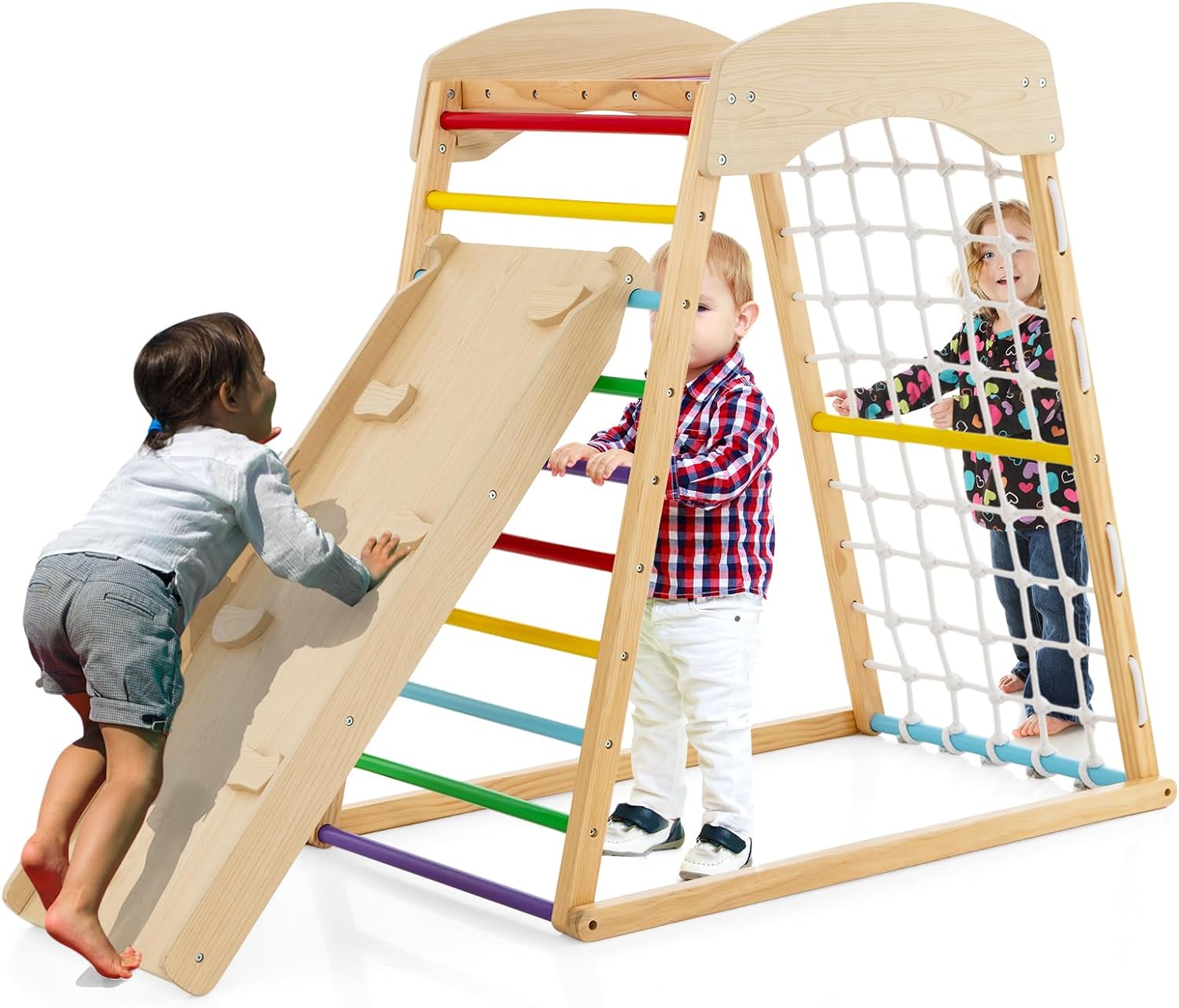 Torre da arrampicata Montessori con rampa