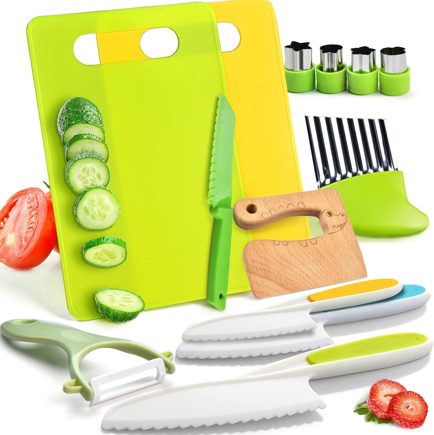 Herramientas de cocina Montessori (13 piezas) - 2 PACK
