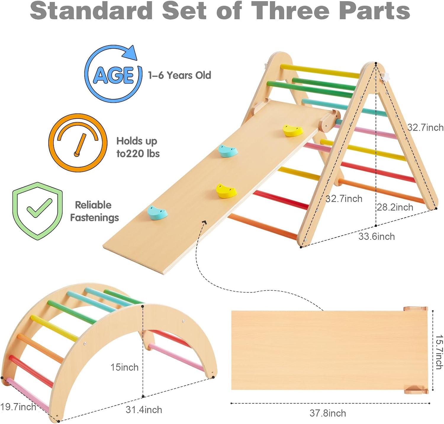 Struttura da arrampicata Montessori