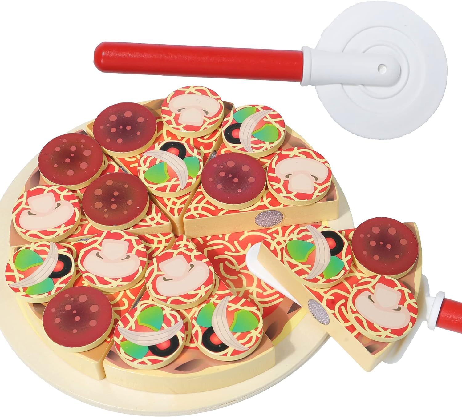 Juego de Pizza Montessori