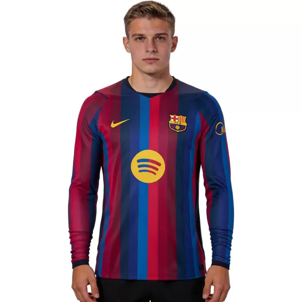Barcelona Home Long Sleeve Jersey 2026/27 - Image 1