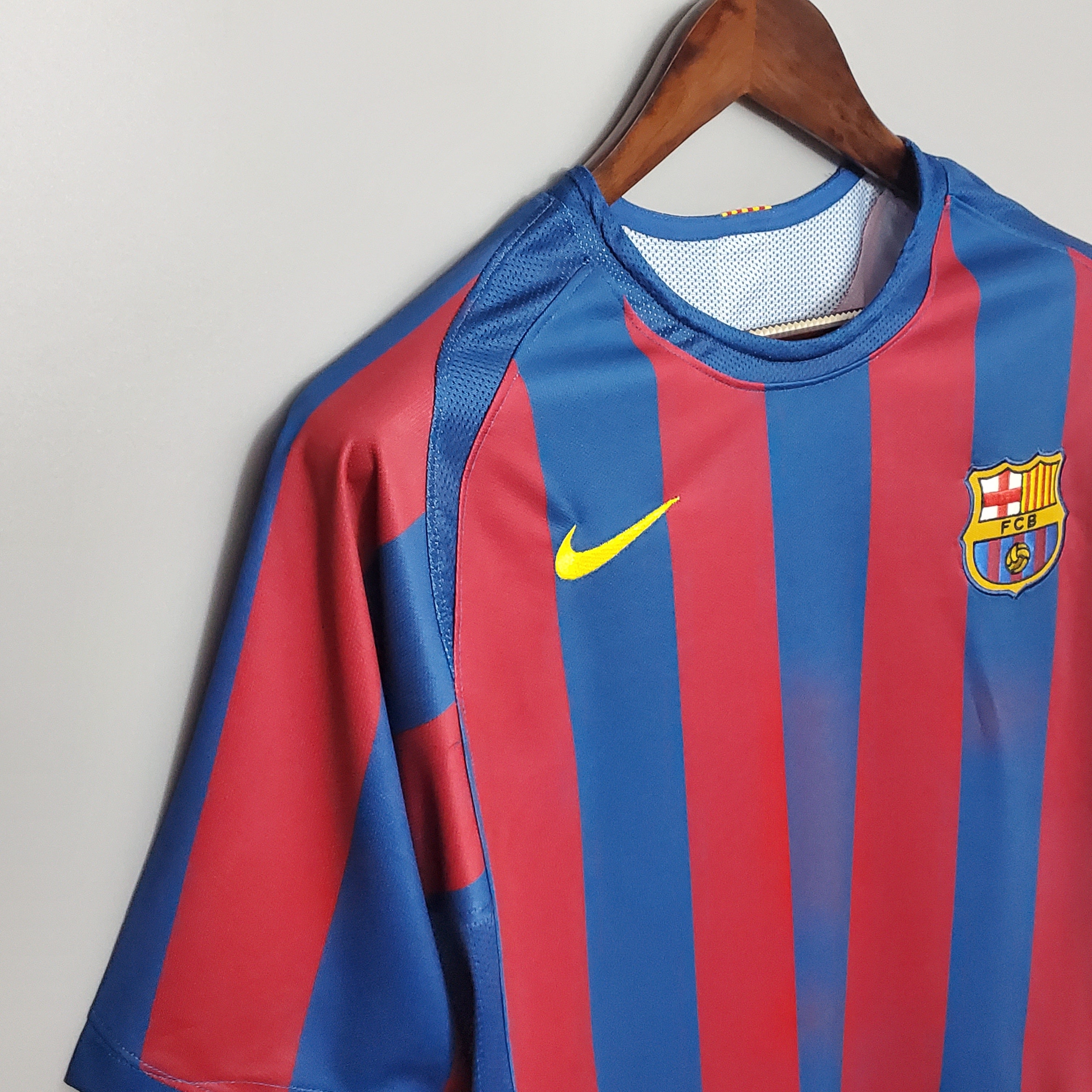 Messi Barcelona Home Champions League 2005/06 Jersey