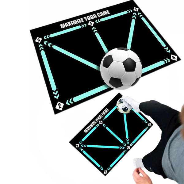 A child's best friend - Football training mat for all levels Non-slip & quiet
