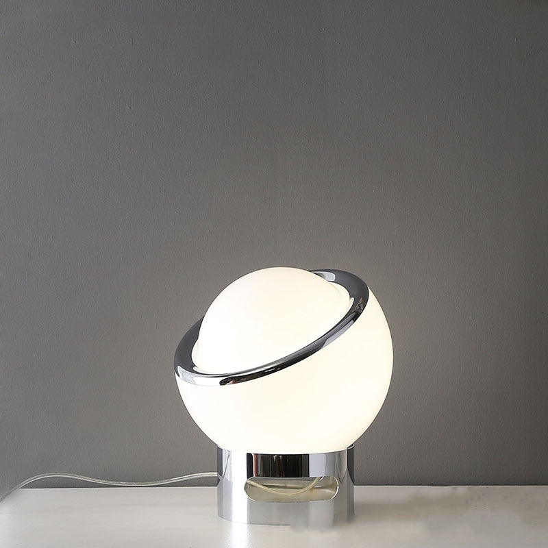 Vintage Glass Globe LED Table Lamp 1-Light