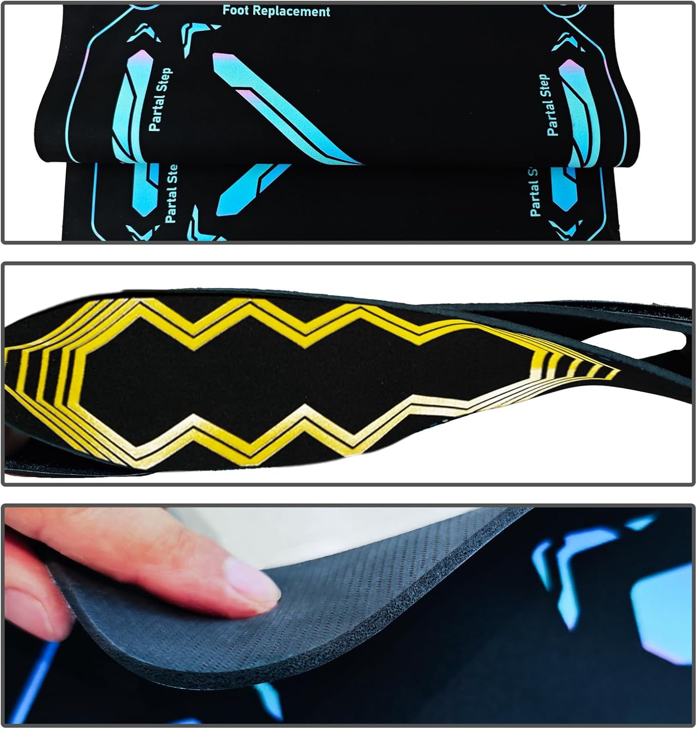 A child's best friend - Football training mat for all levels Non-slip & quiet
