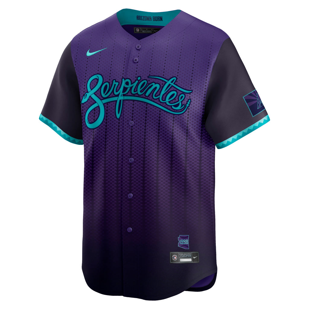 MLB Arizona Diamondbacks Ketel Marte 2025 City Connect Limited Jersey - Purple