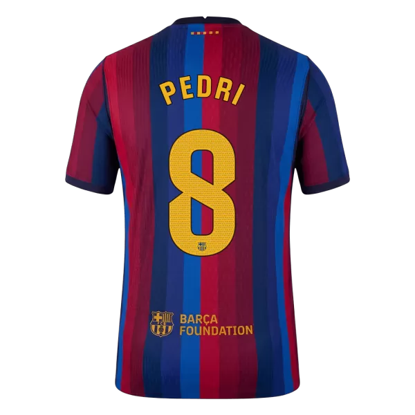 PEDRI #8 Barcelona Home Match Jersey Player Version 2026/27 - Image 1