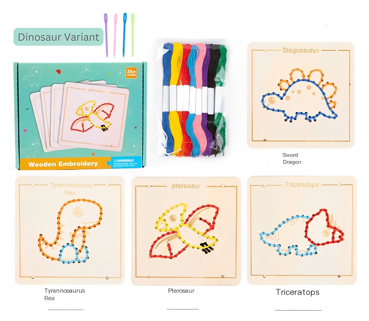 Gioco Montessori per infilare