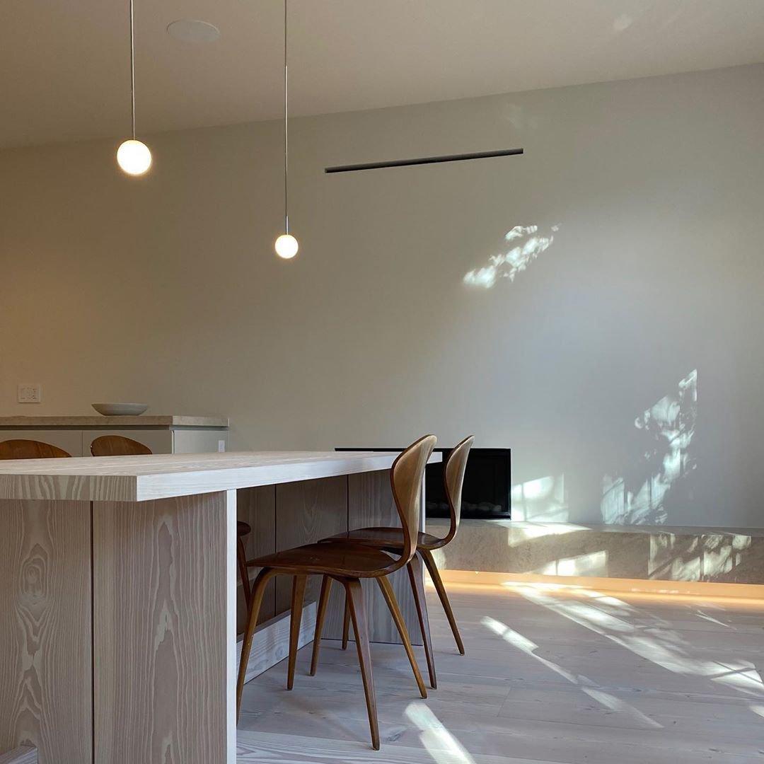 Minimalist Brass Globe Glass Pendant 1-Light