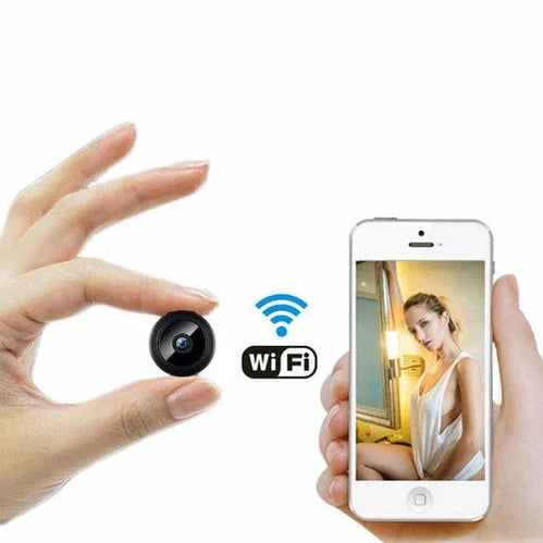 EyeGuard | Compact WiFi Security Camera with HD Night Vision