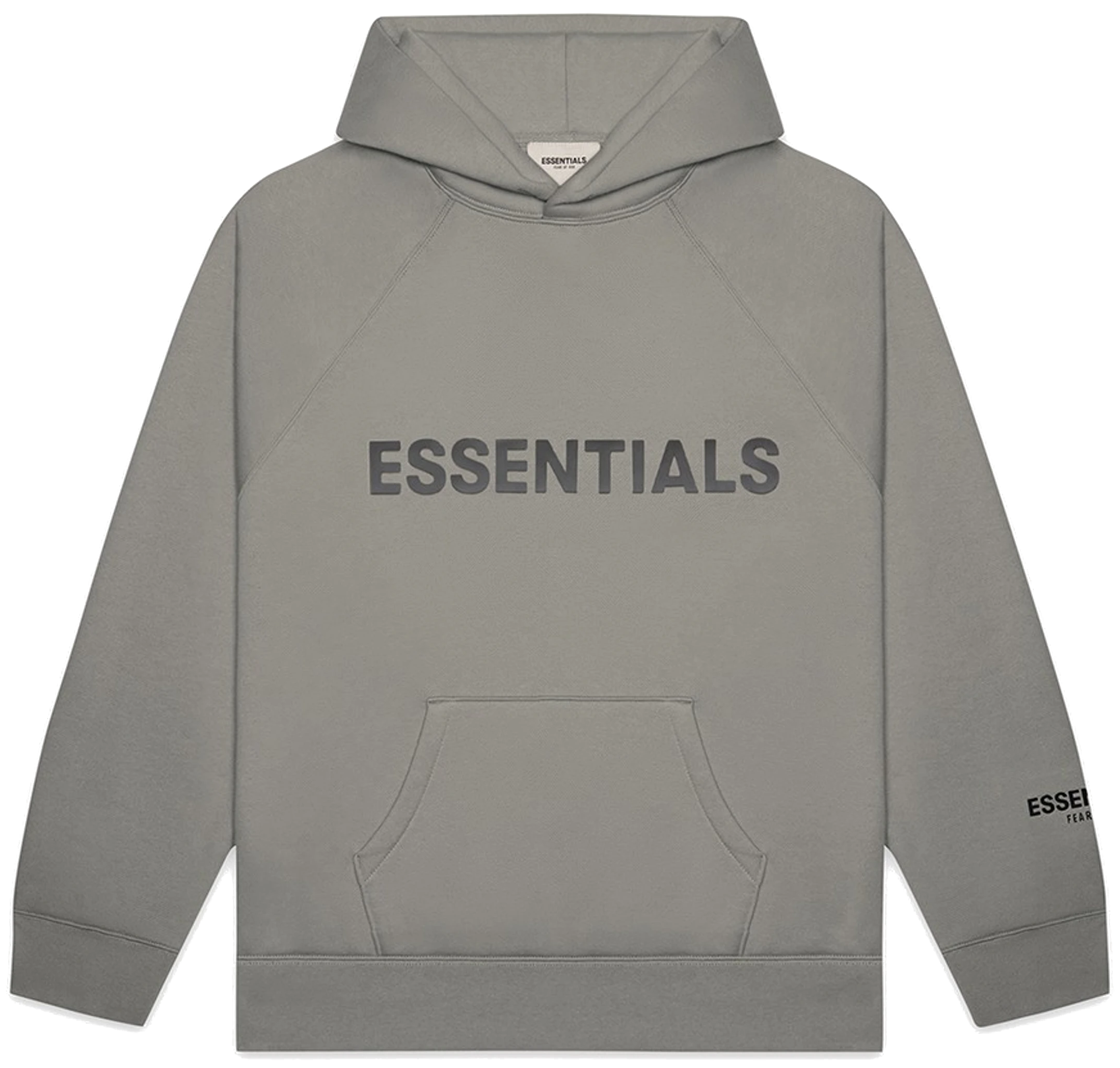 FEAR OF GOD Essentials hoodie charcoal SS20